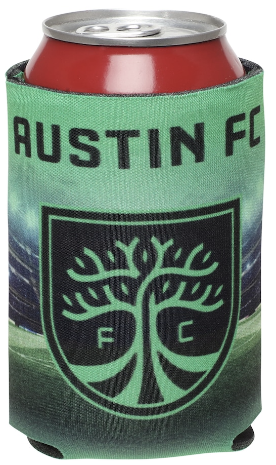 Austin FC koozie