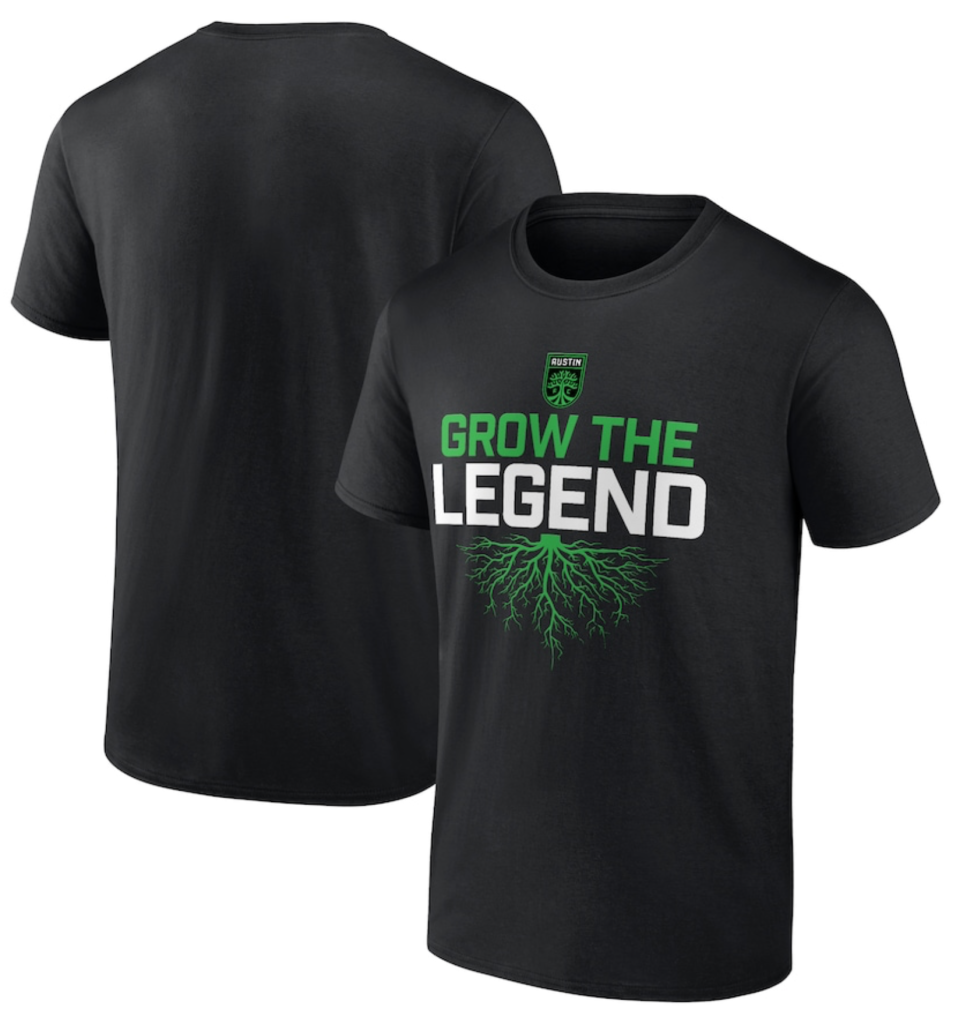 Austin FC Grow The Legend T-shirt